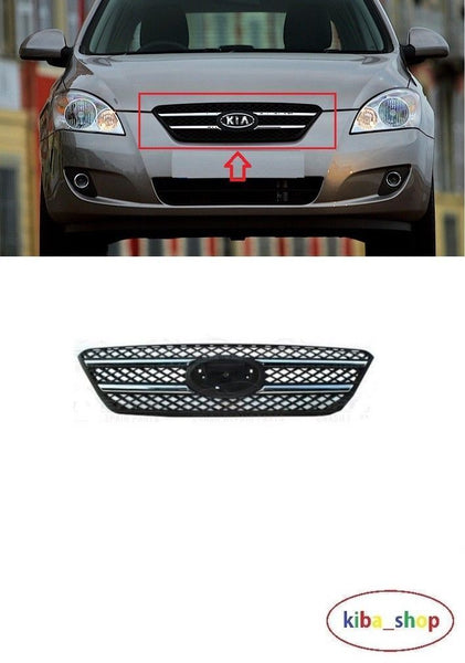 FOR KIA CEED 06-09 FRONT BUMPER CENTER UPPER RADIATOR GRILL