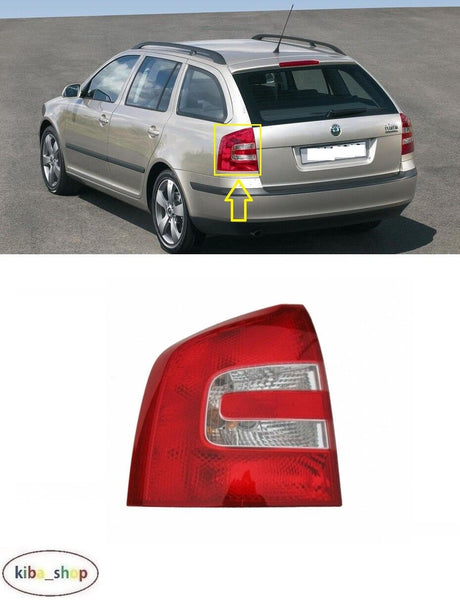 FOR SKODA OCTAVIA ESTATE 04-08 REAR TAIL LIGHT LAMP LH PASSENGER