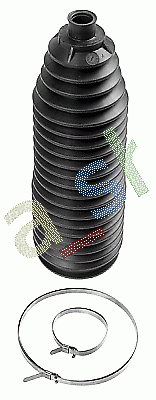 FRONT AXLE BOTH SIDES LEFT OR RIGHT STEERING GEAR BOOT L/R LENGTH206MM