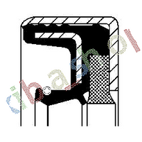 FRONT AXLE CRANKSHAFT OIL SEAL FRONT 165X190/190X17 FITS DANA LANDINI MASSEY