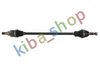 FRONT AXLE RIGHT DRIVE SHAFT FRONT R 882MM S WITHOUT ABS FITS OPEL AGILA