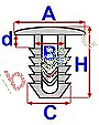 ROMIX QUANTITY IN THE BOX 25 HAIRPIN TAPIC FITS FOR D TRANSIT CIEMONIEB