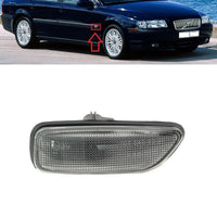 FOR VOLVO S80 98-06 BRAND SIDE INDICATOR REPEATER RH DRIVER BLACK