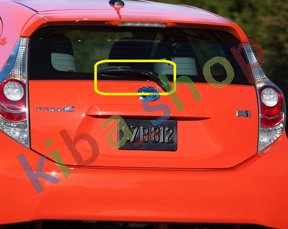 FOR TOYOTA PRIUS C 11- REAR WINDOW WIPER ARM AND BLADE 195 MM