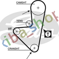 TIMING SET BELT + PULLEY + WATER PUMP FITS FOR CITROEN AX BERLINGO