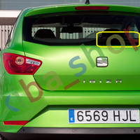 FOR SEAT IBIZA 6J 12- REAR WINDOW WIPER ARM AND BLADE 350 MM