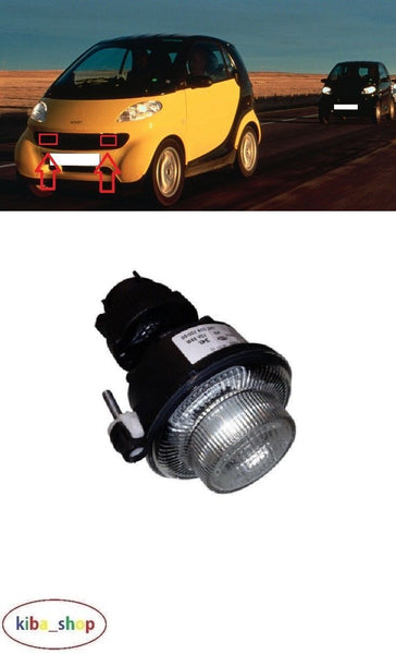 FOR SMART FORTWO 98-07 1X FRONT FOG LIGHT LAMP LH PASSENGER 0002902V002