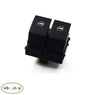 FOR SKODA OCTAVIA 04-08 WINDOW DOUBLE REGULATOR OPENING SWITCH KNOB