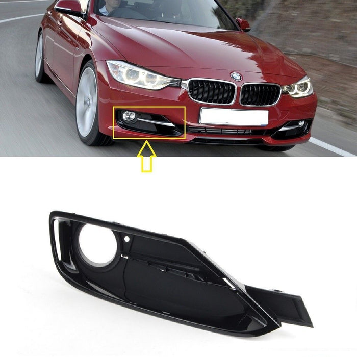 FOR BMW 3 F30/F31 SPORT 2012 - 2016 FRONT BUMPER FOG LIGHT LAMP GRILLE RIGHT O/S