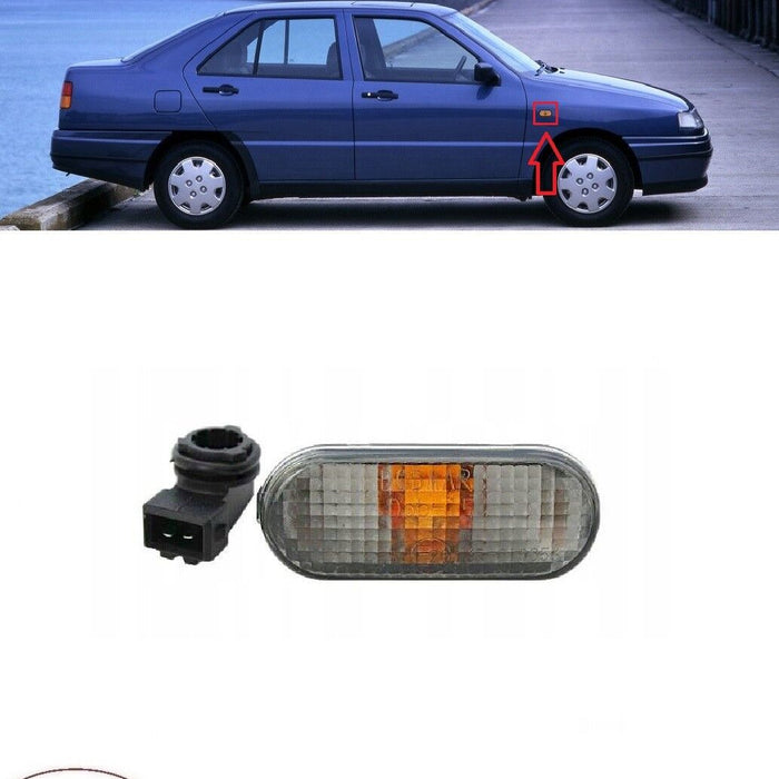 FOR SEAT TOLEDO 1L 1996 - 1999 1X NEW SIDE INDICATOR REPEATER L OR R WHITE