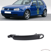 FOR VW GOLF IV 98-04 FRONT DOOR HANDLE BLACK LH PASSANGER LHD