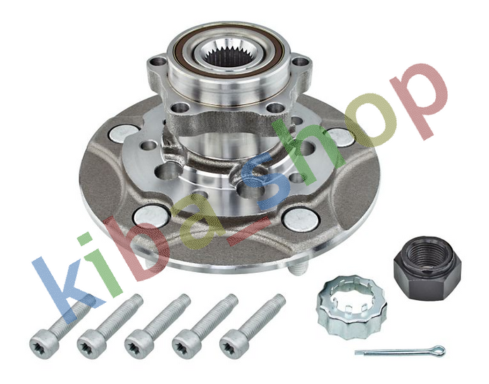 FRONT AXLE BOTH SIDES RIGHT OR LEFT WHEEL BEARING SET WITH HUB FRONT L/R X208