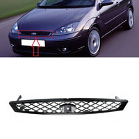 FOR FORD FOCUS MK1 2002 - 2004 NEW FRONT CENTER RADIATOR BLACK GRILLE GRILL