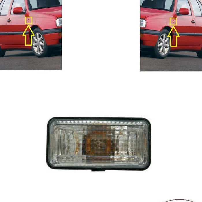 FOR VW GOLF MK3 92-96 1X SIDE INDICATOR REPEATER SMOKED LH OR RH