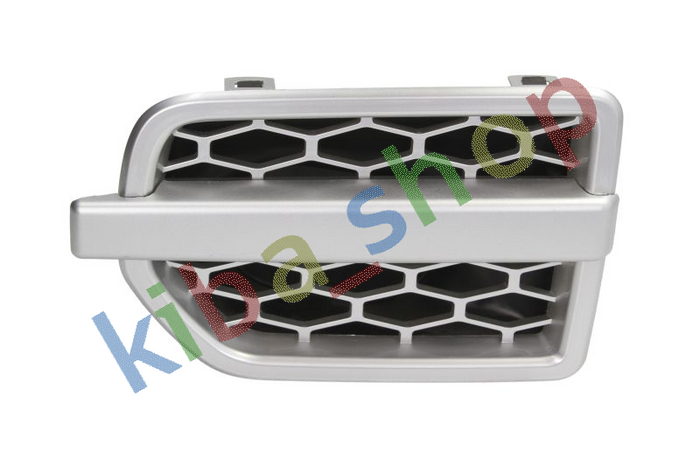 LEFT FRONT GRILLE L IN FENDER SILVER FITS LAND ROVER DISCOVERY IV -0114
