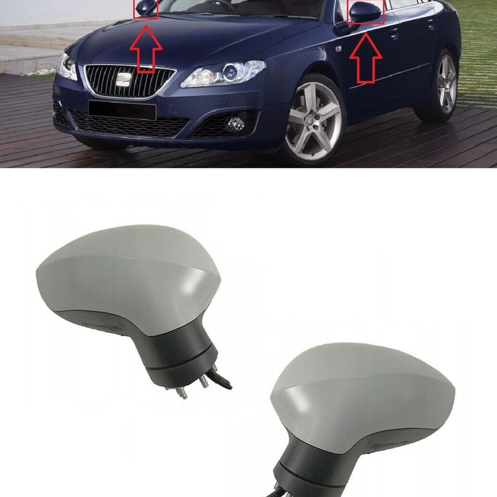 FOR SEAT EXEO 3R 08-13 SIDE DOOR 7PIN MIRRORS L+R LHD
