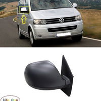 FOR VW MULTIVAN T5 09-15 WING MIRROR ELECTRIC HEATED BLACK LH LHD