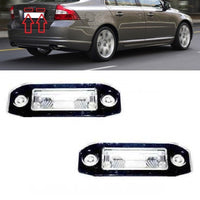 FOR VOLVO S80 06-13 REAR NUMBER PLATE LIGHT LAMPS PAIR