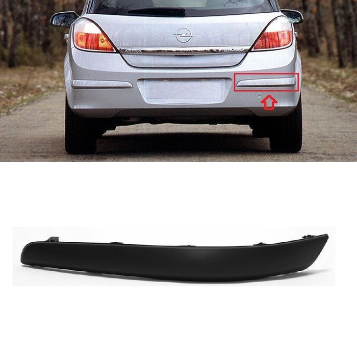 FOR VAUXHALL ASTRA 04-12 REAR BUMPER MOULDING TRIM RH DRIVER
