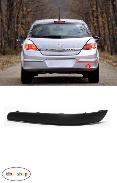 FOR VAUXHALL ASTRA 04-12 REAR BUMPER MOULDING TRIM RH DRIVER