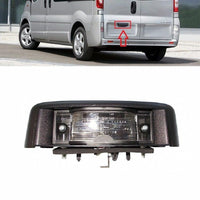 FOR VAUXHALL VIVARO 01-14 (TWO DOOR) REAR NUMBER PLATE LIGHT LAMP