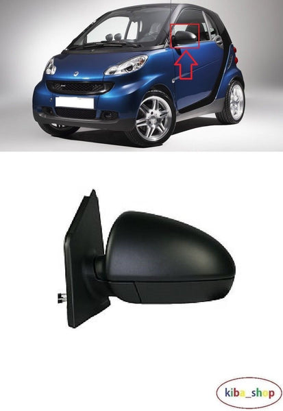 FOR SMART FORTWO 07-14 WING MIRROR CABEL ADJUSTMENT LH BLACK