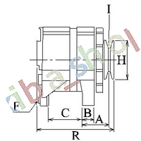 ALTERNATOR 14V 90A FITS CITROEN SAXO PEUGEOT 106 I 106 II 106 II/HATCHBACK 15D