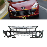 FOR PEUGEOT 307 2005 - 2007 NEW FRONT BUMPER CENTER GRILLE GRILL - 7414 NW