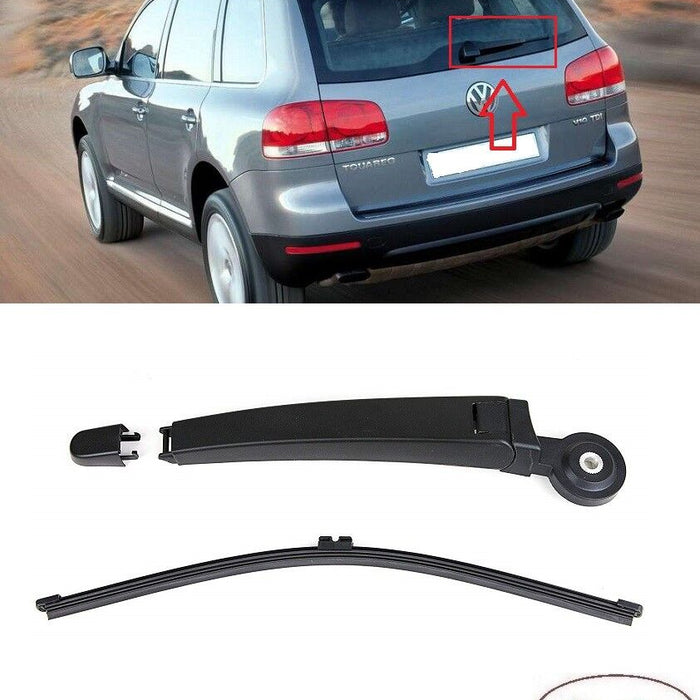 FOR VW TOUAREG 2002 - 2010 WINDSCREEN BACK WINDOW REAR WIPER ARM & BLADE 355MM