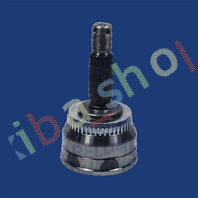 FRONT AXLE RIGHT OR LEFT CV JOINT OUTER L/R 25Z/23Z/50MM ABS44 FITS HYUNDAI