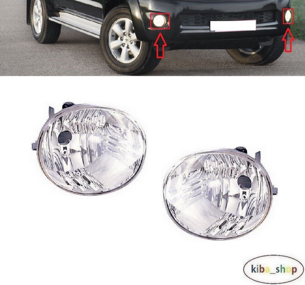 FOR TOYOTA HILUX 2005 - 2012 NEW FRONT FOG LIGHT LAMPS LEFT + RIGHT