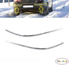 FOR VOLKSWAGEN PASSAT B6 2005-2010 REAR BUMPER CHROMED MOULDING TRIM LEFT+RIGHT.