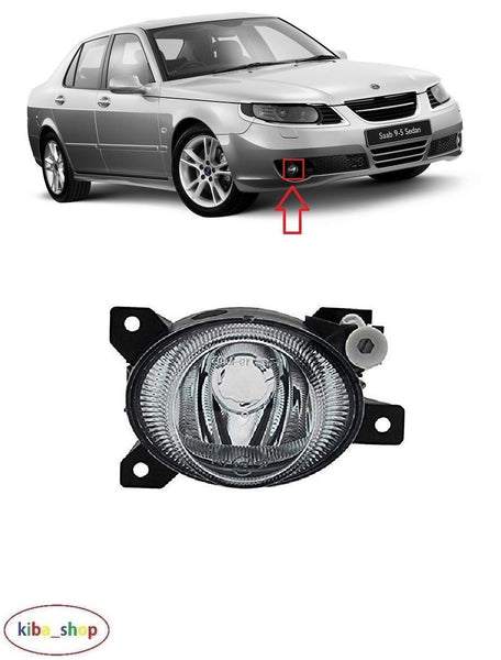 FOR SAAB 9-5 04-10 FRONT FOG LIGHT LAMP RH DRIVER-12777401