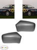 FOR VOLVO S40 95-03 WING MIRROR COVER CAPS BLACK L+R