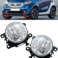 FOR SMART FORTWO 2014 - 2X NEW FRONT FOG LIGHT LAMPS LEFT + RIGHT