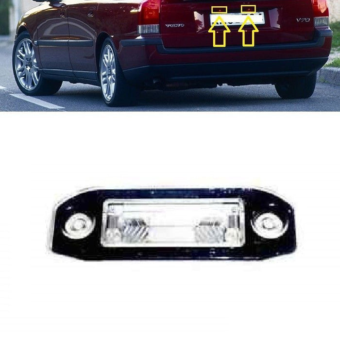 FOR VOLVO V70 00-07 1X REAR NUMBER PLATE LIGHT LAMP LH OR RH
