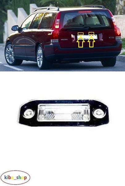 FOR VOLVO V70 00-07 1X REAR NUMBER PLATE LIGHT LAMP LH OR RH