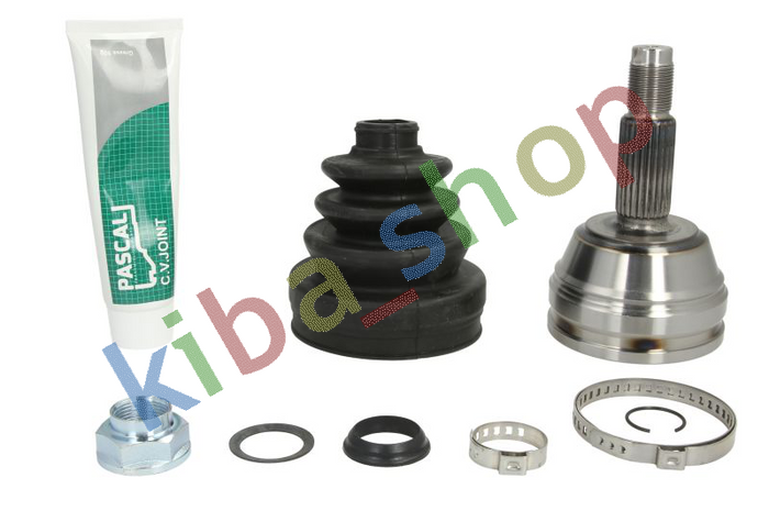 WHEEL SIDE RIGHT OR LEFT CV JOINT OUTER L/R 25Z/30Z/566MM FITS FORD ESCORT