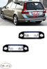 FOR VOLVO V70 07-16 REAR NUMBER PLATE LIGHT LAMPS PAIR