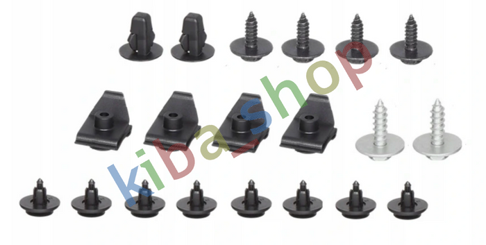 FOR TOYOTA RAV4 XA30 10-13 INNER FENDER LINER FIXING CLIPS SET