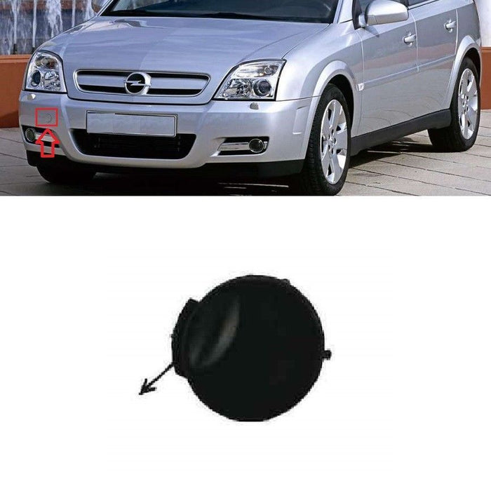 FOR VAUXHALL SIGNUM 03-05 FRONT TOW TOWING EYE HOOK COVER CAP MOULDING