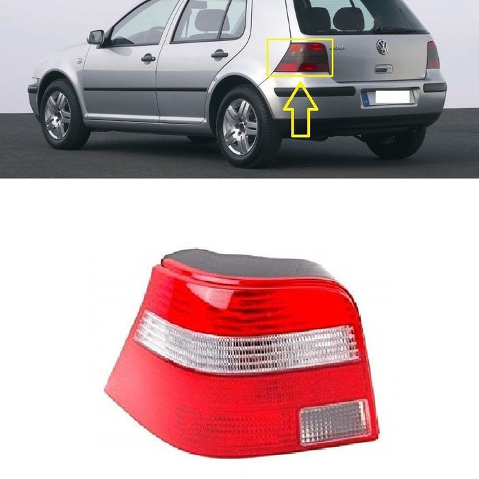 FOR VW GOLF IV MK4 HATCHBACK 98-04 REAR TAIL LIGHT LAMP LH PASSENGER