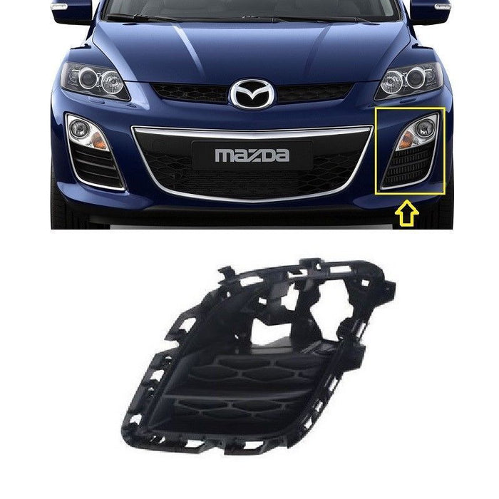 FOR MAZDA CX 10-12 FRONT BUMPER FOG LIGHT LAMP GRILL LH PASSANGER