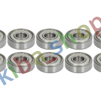 12X32X10 BEARING STANDARD BALL BEARING 10PCS SEALING TYPE DOUBLE-SIDED/WITH Z