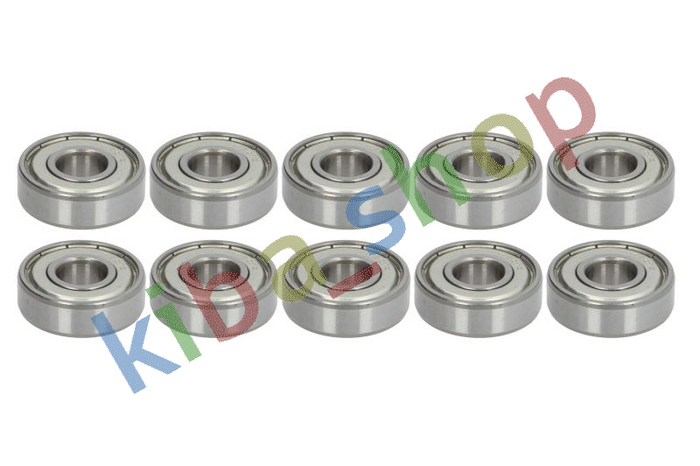 12X32X10 BEARING STANDARD BALL BEARING 10PCS SEALING TYPE DOUBLE-SIDED/WITH Z