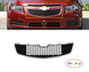 FOR CHEVROLET CRUZE 09-14 FRONT LOWER BUMPER CENTER RADIATOR GRILL CHROME BLACK