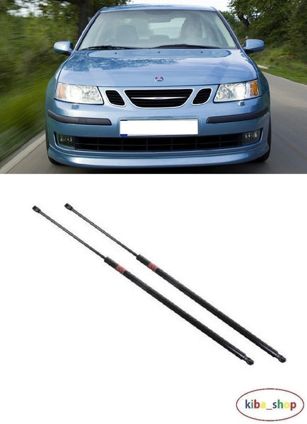 FOR SAAB 9-3 ESTATE 2005-BRAND FRONT BONNET GAS SPRINGS STRUTS PAIR