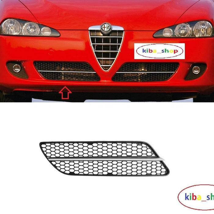FOR ALFA ROMEO 147 06- FRONT BUMPER LOWER GRILL RH DRIVER SIDE BRAND NEW