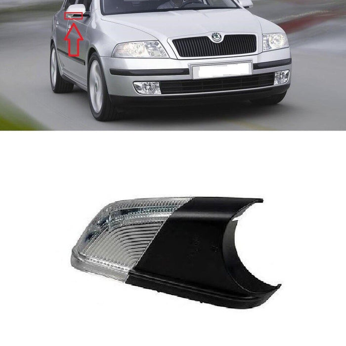 FOR SKODA OCTAVIA II 04-08 WING MIRROR INDICATOR RH DRIVER