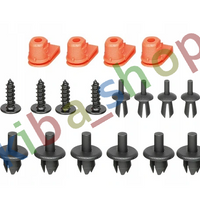 FOR VAUXHALL CORSA D 11-14 INNER FENDER LINER FIXING CLIPS SET